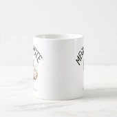 Mug Pose de Yoga de chat - Mâte de miaou (Centre)