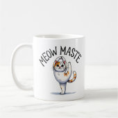 Mug Pose de Yoga de chat - Mâte de miaou (Gauche)