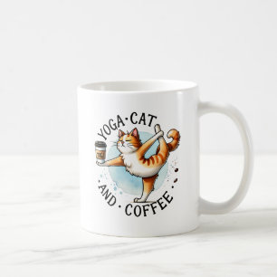 Mug Pose de Yoga de chat - Yoga Chat et Café