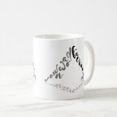 Mug Pose de Yoga de chien face vers le bas (Devant droit)