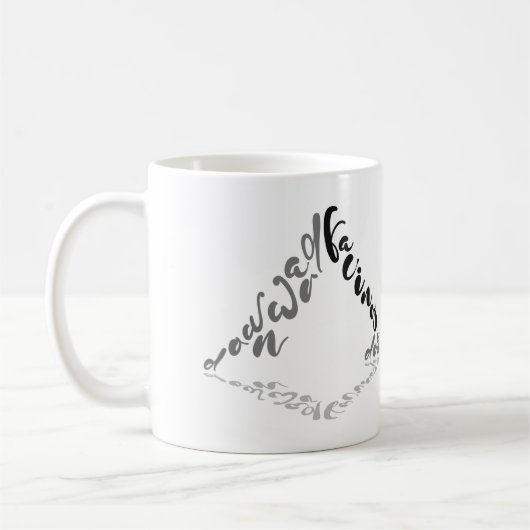 Mug Pose de Yoga de chien face vers le bas (Gauche)