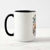 Mug Pose de yoga drôle (Gauche)