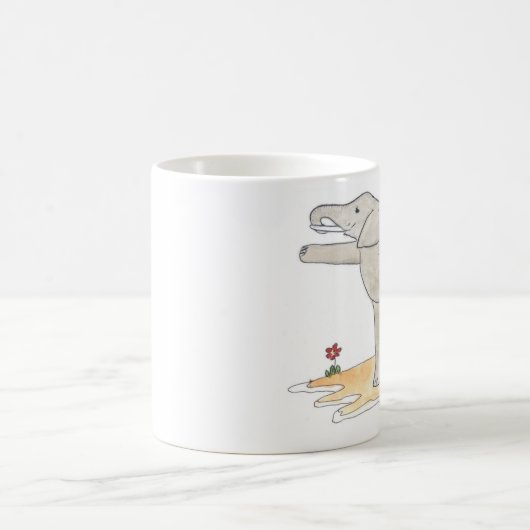 Mug Pose du yoga du danseur d'éléphant (Centre)