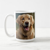 Mug Pose Portrait de chien Golden Retriever (Gauche)