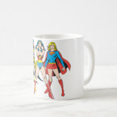 Mug Pose superhéroïne (Devant droit)