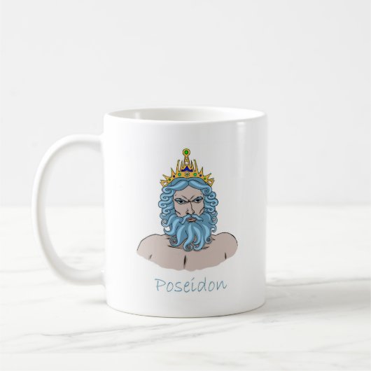 Mug Poséidon - dieu grec (Gauche)