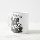 Mug Poser des dragons (Devant gauche)