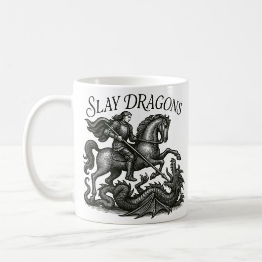 Mug Poser des dragons (Gauche)