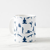 Mug Poses de yoga (Devant gauche)