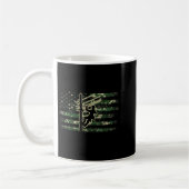 Mug Poseur de lignes drapeau américain câble électriqu (Gauche)