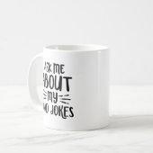 Mug Posez-Moi Des Questions Sur Les Blagues De Mon Pèr (Devant gauche)