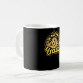 Mug Posez-moi des questions sur mes boules - Funny Bal (Devant gauche)