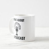 Mug Posez-moi des questions sur mon Podcast (Devant gauche)