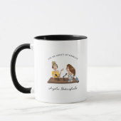 Mug Posez-moi des questions sur mon Podcast | Monogram (Gauche)