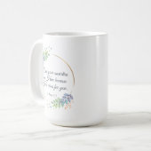 Mug Posez vos angoisses sur Lui 1 Pierre 5:7 (Devant gauche)