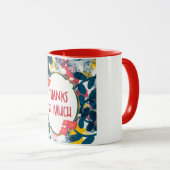 Mug Posies Ludiques – Merci Beaucoup (Devant droit)