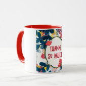 Mug Posies Ludiques – Merci Beaucoup (Devant gauche)