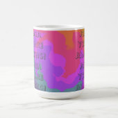 Mug Positif Encourageant Vibe Arty Colorée (Centre)