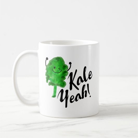 Mug Positif Kale Pun - Kale Yeah! (Gauche)