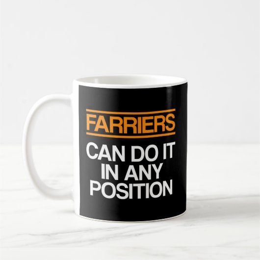 Mug Position Farrier Horseshoe Hoof Trimming Equine Sh (Gauche)