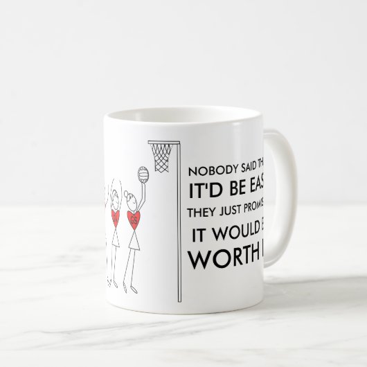 Mug Positions de joueur et citation de motivation de (Devant droit)