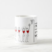 Mug Positions de joueur et citation de motivation de (Centre)