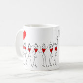 Mug Positions de joueur et citation orientée de (Devant gauche)