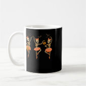 Mug Positions de lettre squelette (Gauche)