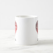 Mug Positions et car de net-ball d'amour de (Centre)