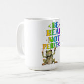 Mug Positive boho frog Hippie  (Devant gauche)