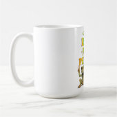 Mug Positive boho frog Hippie  (Gauche)