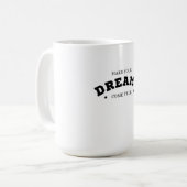 Mug Positive mindset quote t shirt  (Devant gauche)