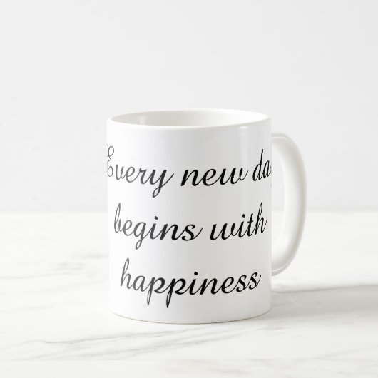 Mug Positive Morning Cup (Devant droit)