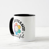Mug Positive Neurodiversity Acceptance Quote (Devant gauche)