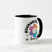 Mug Positive Neurodiversity Acceptance Quote (Devant droit)