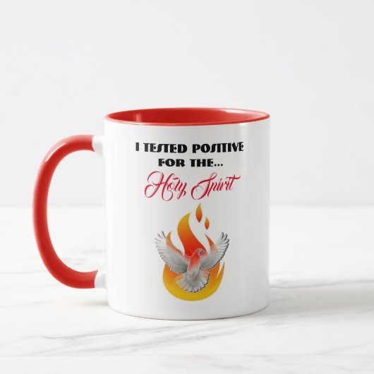 Mug "POSITIVE TESTÉE" (Gauche)