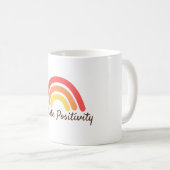 Mug Positivité du rayonnement (Devant droit)