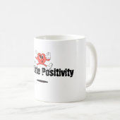 Mug Positivité du rayonnement (Devant droit)