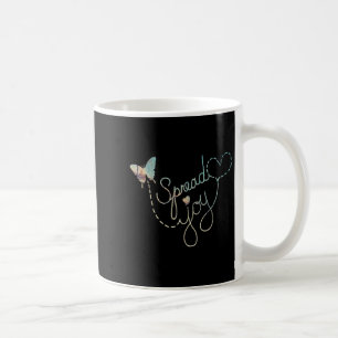 Mug Positivité et ampli graphique inspirationnel ; Cor