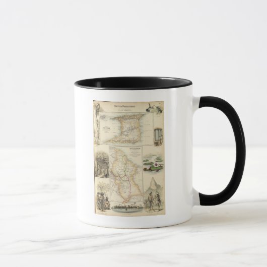 Mug Possessions britanniques sur la côte nord-est (Droite)