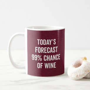 Mug Possibilité de citation drôle de vin