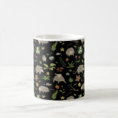 Mug Possum dans un champ de Berry en noir (Centre)