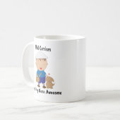Mug Postal Worker Mail Carrier Chien Coeur Personnalis (Devant gauche)