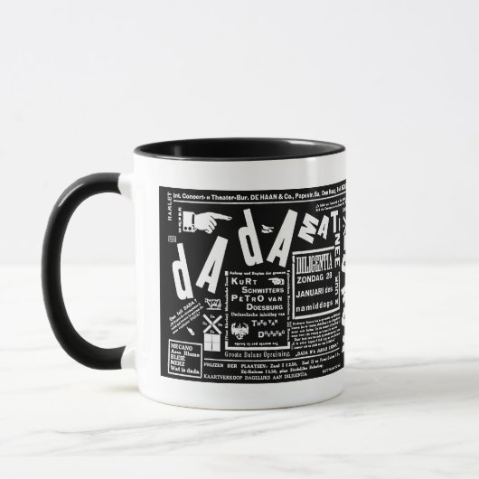 MUG POSTE ART DADA DE 1923 (Gauche)