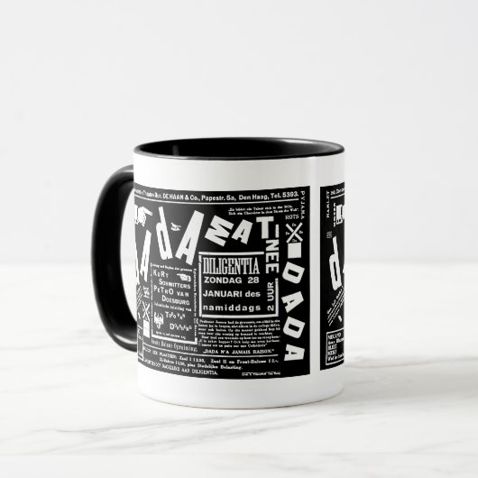 MUG POSTE ART DADA DE 1923 (Devant gauche)