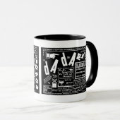 MUG POSTE ART DADA DE 1923 (Devant droit)