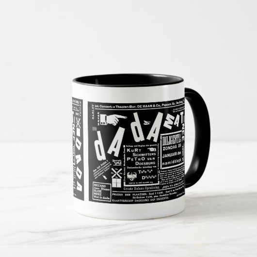 MUG POSTE ART DADA DE 1923 (Devant droit)