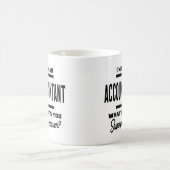 Mug Poste comptable Titre du poste Cadeau (Centre)