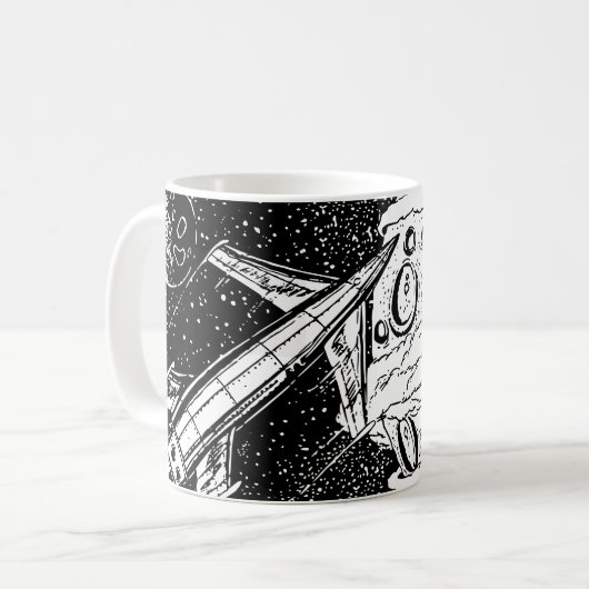 Mug Poste spatial 2 (Devant gauche)