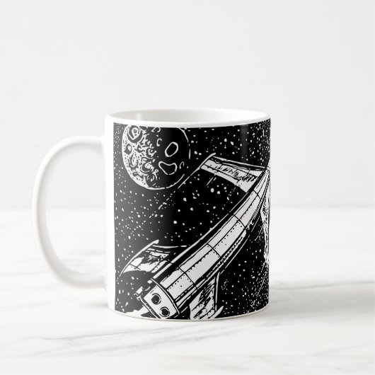 Mug Poste spatial 2 (Gauche)